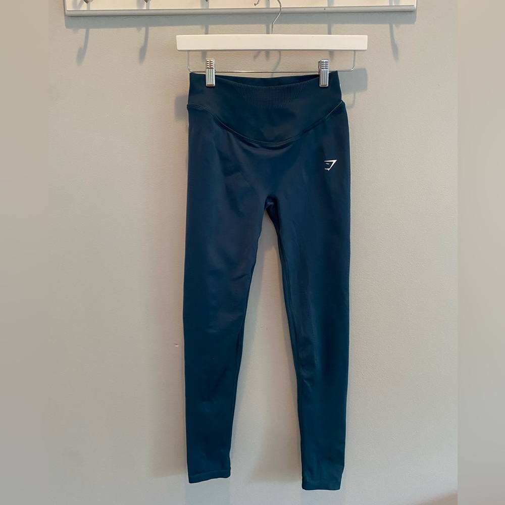 Emerald Green Gymshark Leggings XS